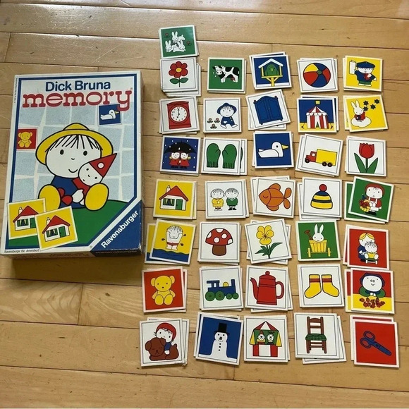 Mein erstes Memory - Dick Bruna Komplett Top! Ravensburger ©1992 Rarität ab 3 J. - Picture 1 of 7